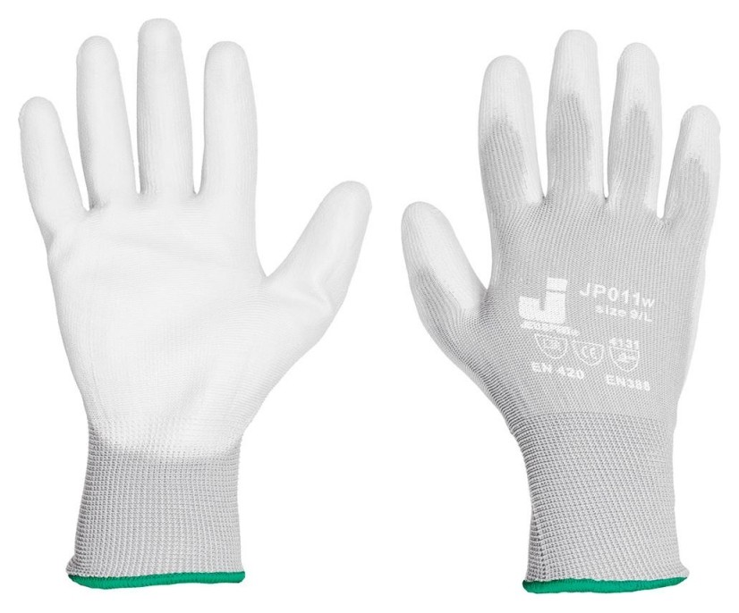 JETA  JP011 Защитные перчатки из полиэфирной пряжи c полиуретановым покрытием