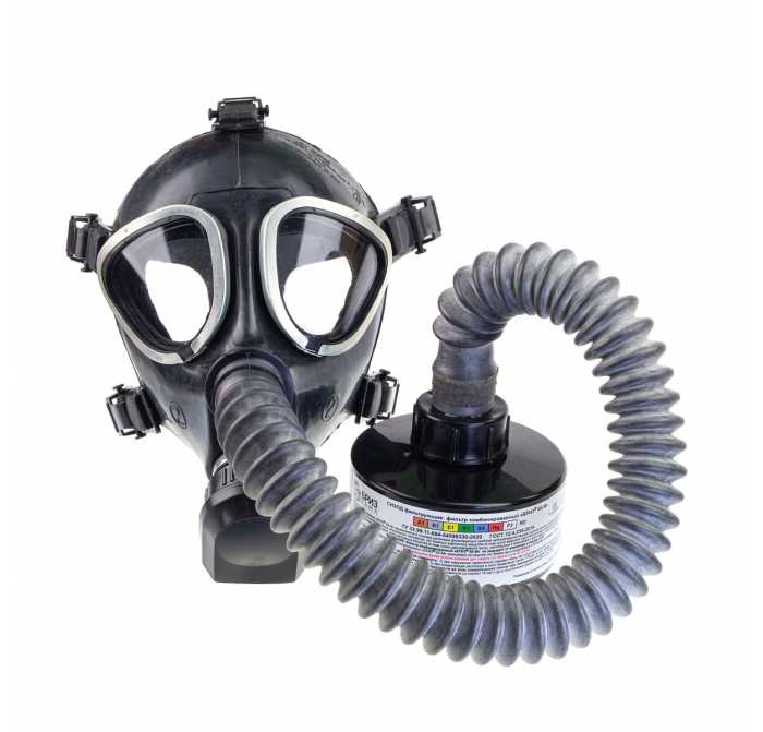 Противогаз фильтрующий «БРИЗ®-Д» марки A1B1E1K1SXHgP3 R D с маской (лицевой частью) «БРИЗ®-4305» Противогаз фильтрующий «БРИЗ®-Д» марки A1B1E1K1SXHgP3 R D с маской (лицевой частью) «БРИЗ®-4305»