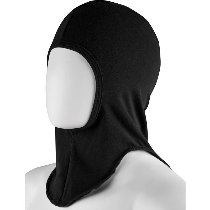 Маска-балаклава (подшлемник) трикотажная, хлопчатобумажная, черная  (Универсальный) Маска-балаклава (подшлемник) трикотажная, хлопчатобумажная, черная  (Универсальный)