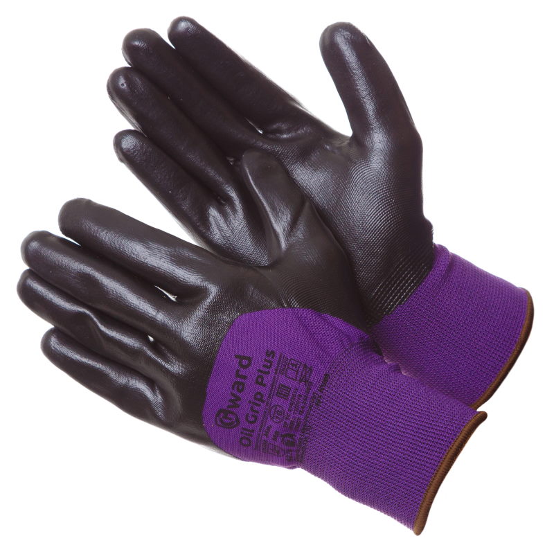 Gward Oil Grip Plus Нейлоновые перчатки для работы со скользкими предметами 3/4