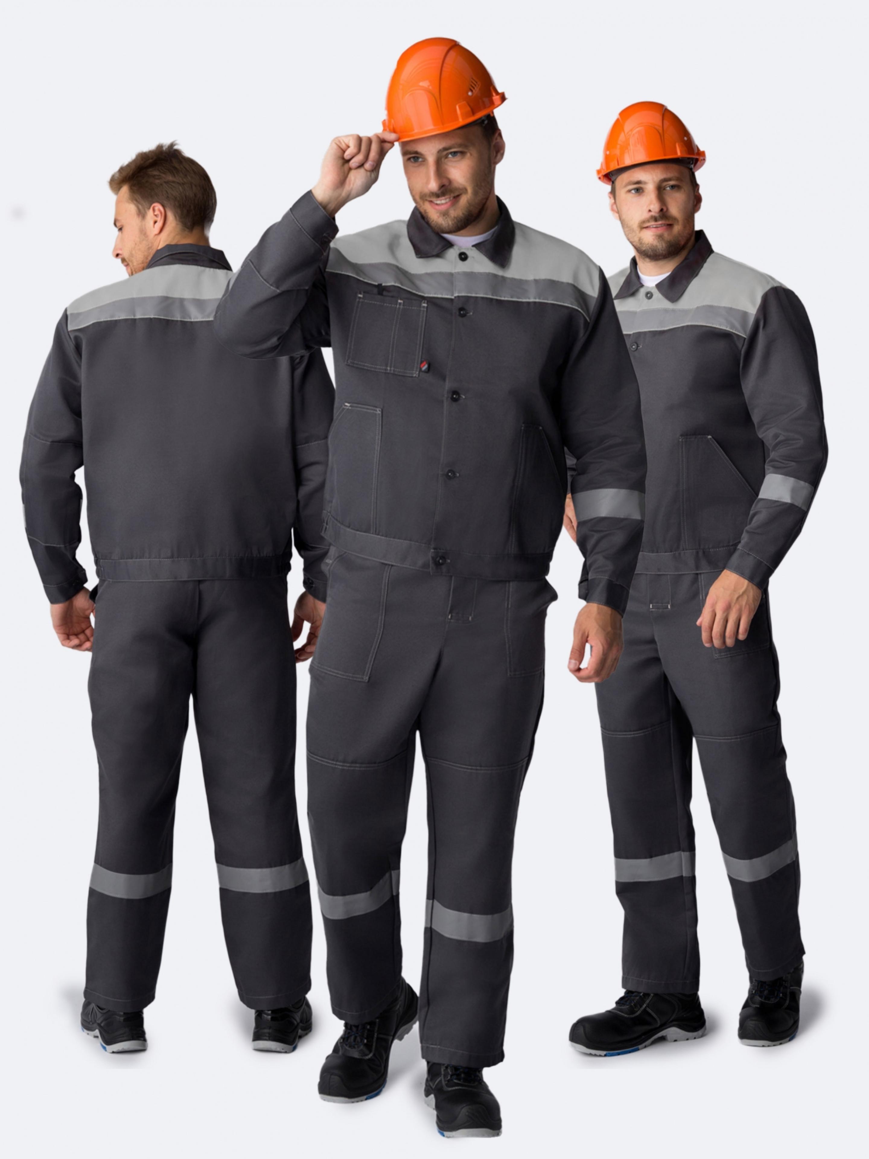 Костюм Легион-2 СОП (тк.Смесовая,210) п/к, т.серый/св.серый Костюм Легион-2 СОП (тк.Смесовая,210) п/к, т.серый/св.серый