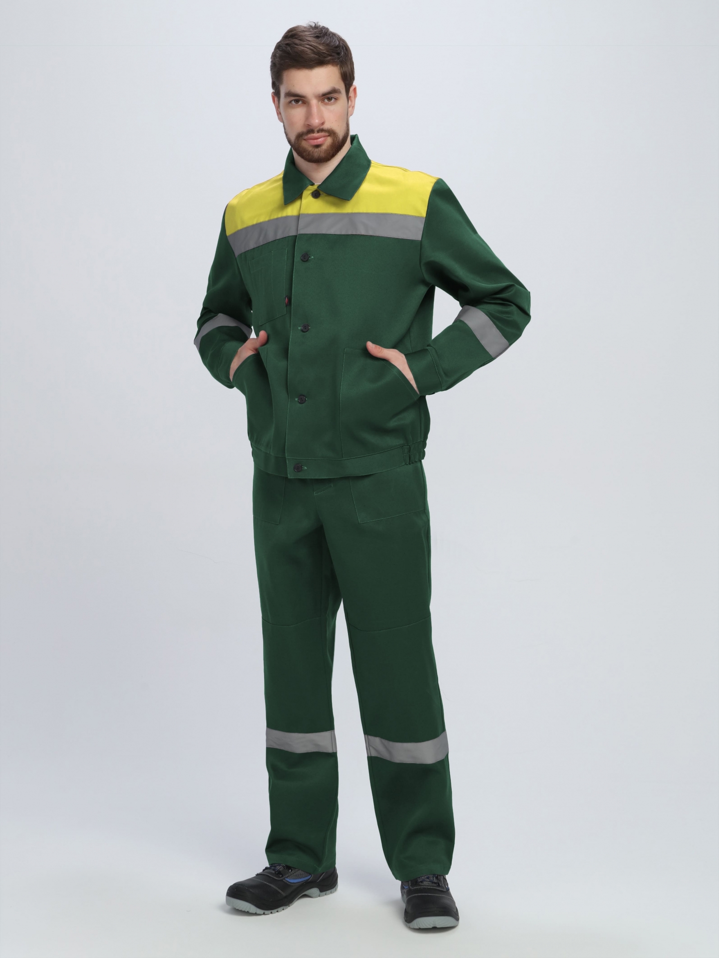 Костюм Легион-1 СОП (тк.Смесовая,210) брюки, зеленый/желтый Костюм Легион-1 СОП (тк.Смесовая,210) брюки, зеленый/желтый