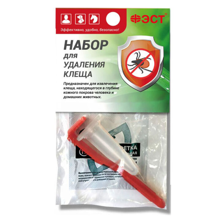 Набор для удаления клеща  Набор для удаления клеща 