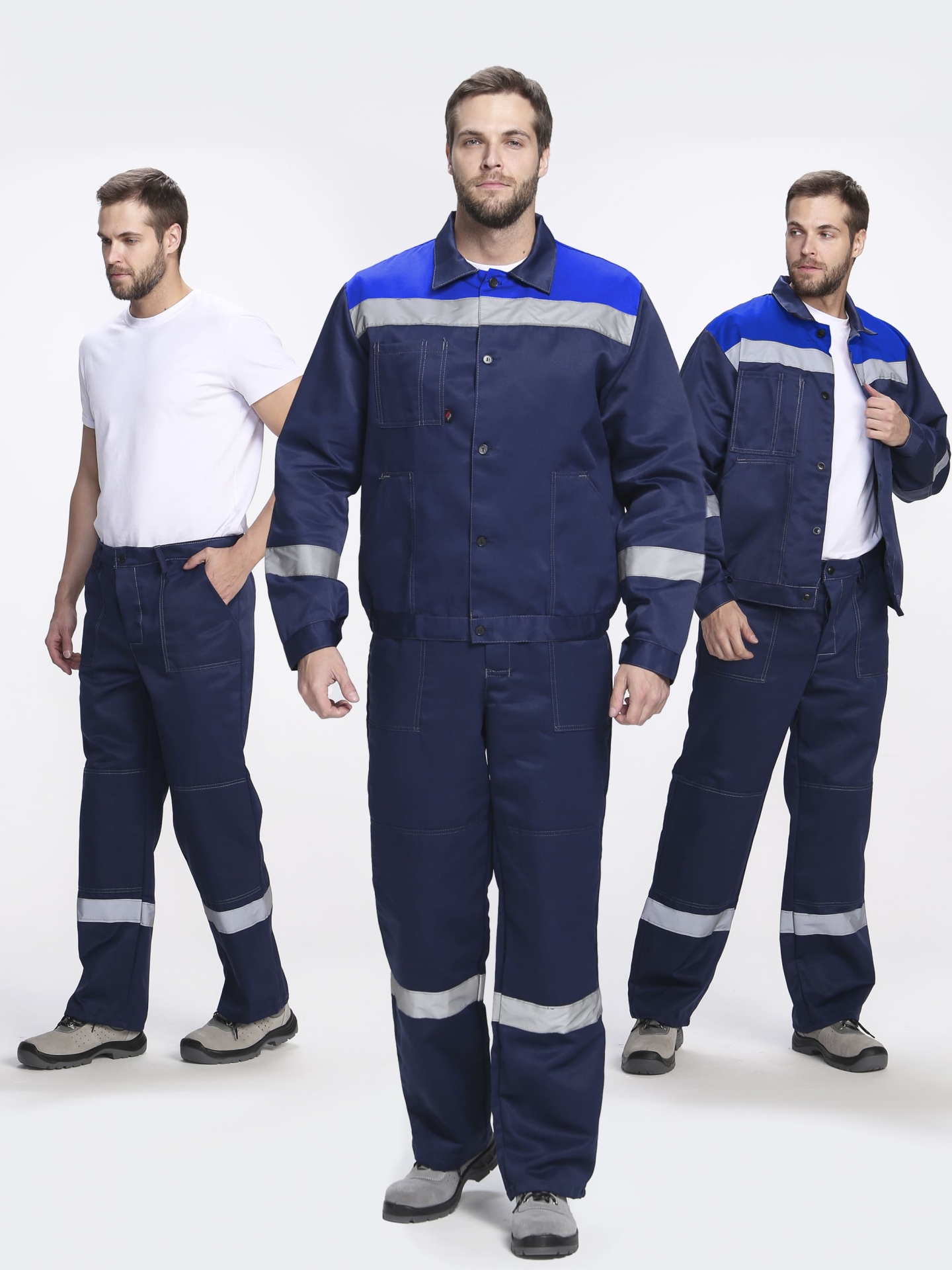 Костюм Легион-1 СОП (тк.Смесовая,210) брюки, т.синий/васильковый Костюм Легион-1 СОП (тк.Смесовая,210) брюки, т.синий/васильковый