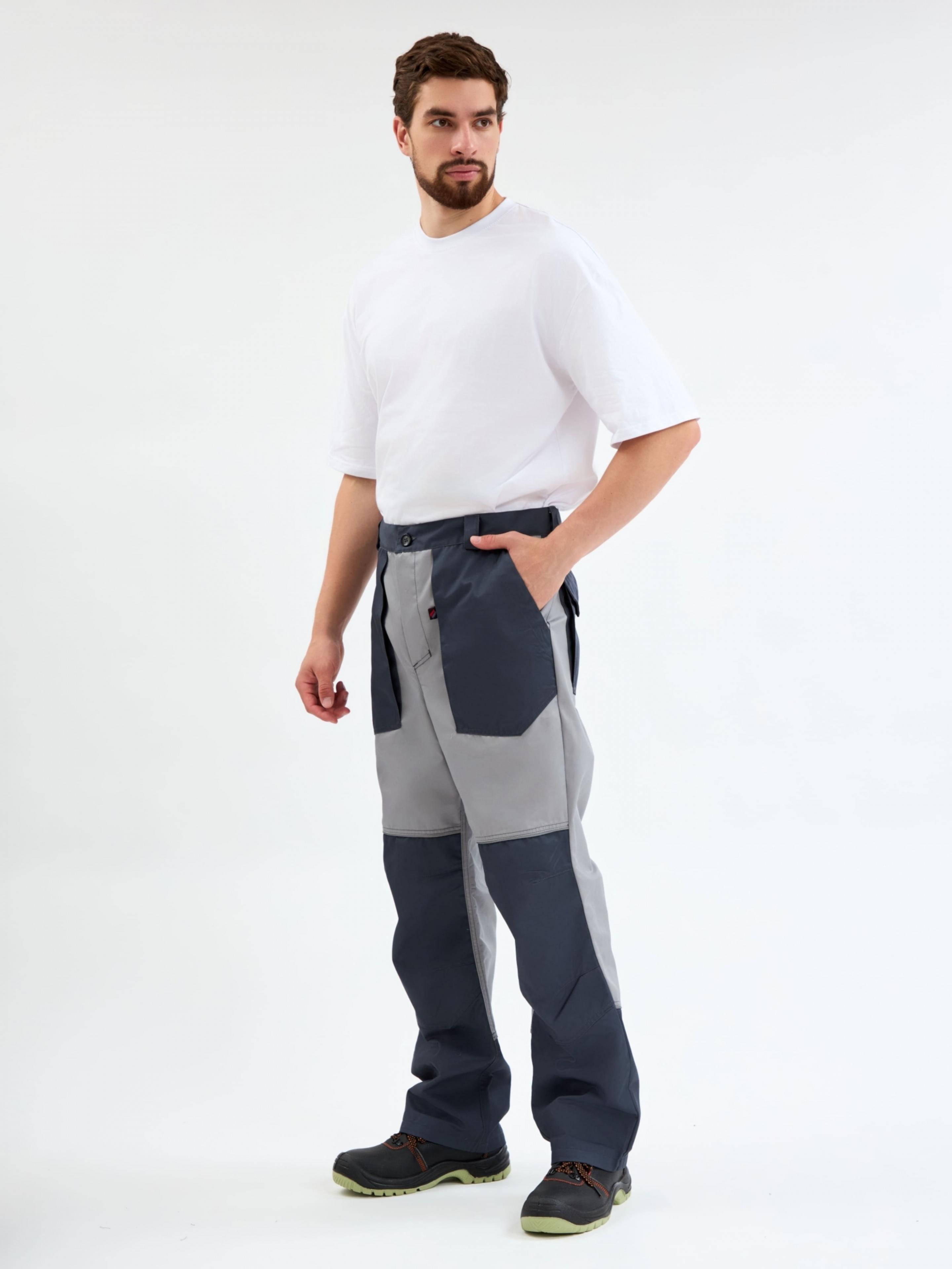 Брюки Лидер IMP (тк.Смесовая,240), т.серый/св.серый Брюки Лидер IMP (тк.Смесовая,240), т.серый/св.серый