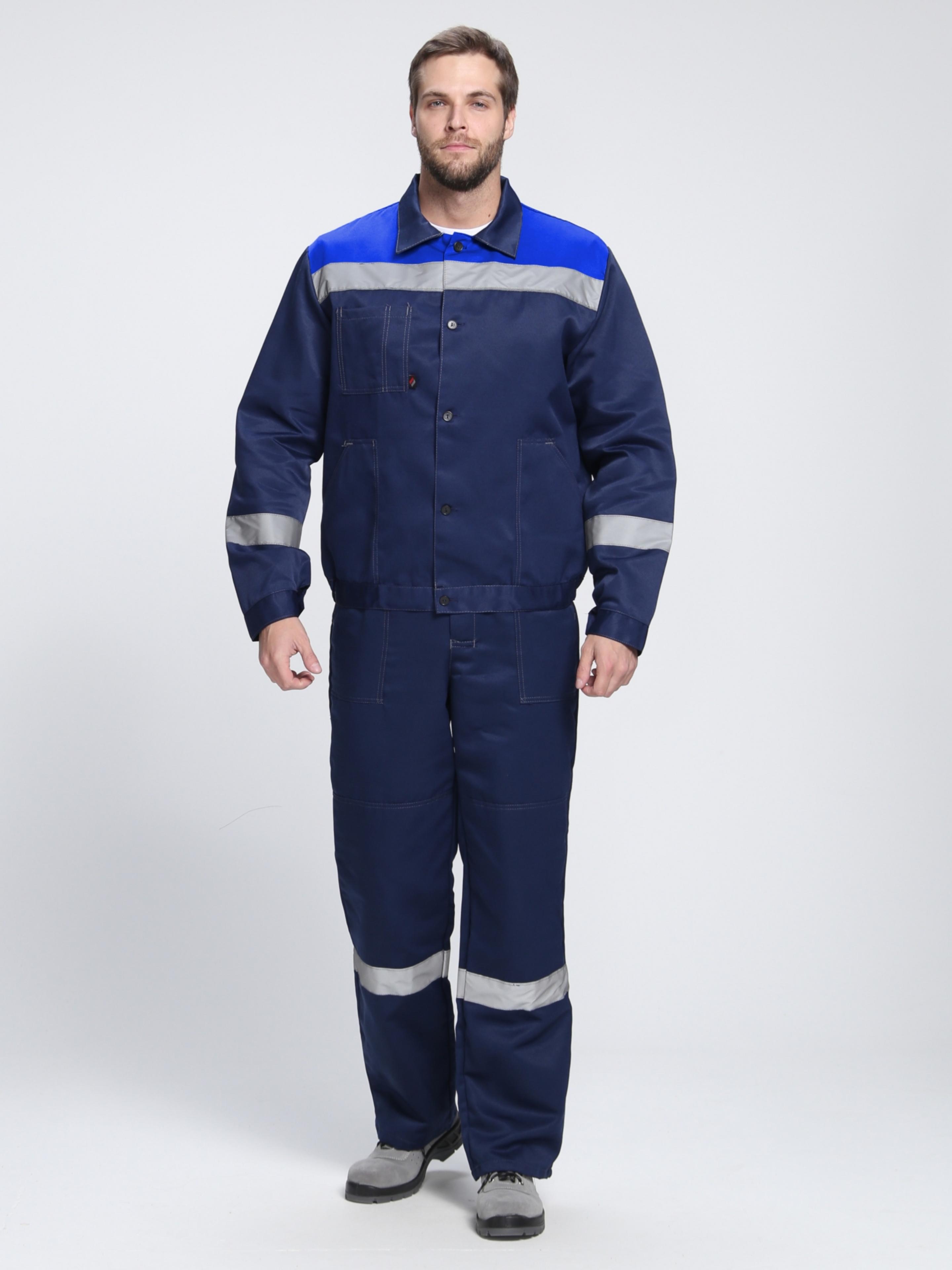 Костюм Легион-2 СОП (тк.Смесовая,210) п/к, т.синий/васильковый Костюм Легион-2 СОП (тк.Смесовая,210) п/к, т.синий/васильковый