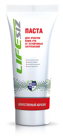 Паста для очистки рук от устойчивых загрязнений с искусственным абразивом "Элен"