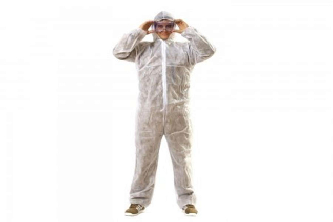Комбинезон одноразовый спанбонд  пл.40 гр